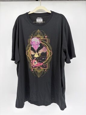 Official Critical Role Essek Thelyss Graphic Tee Black 2XL D&D Exandria